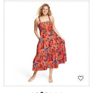 NWT Tiered Midi Dress - RHODE x Target